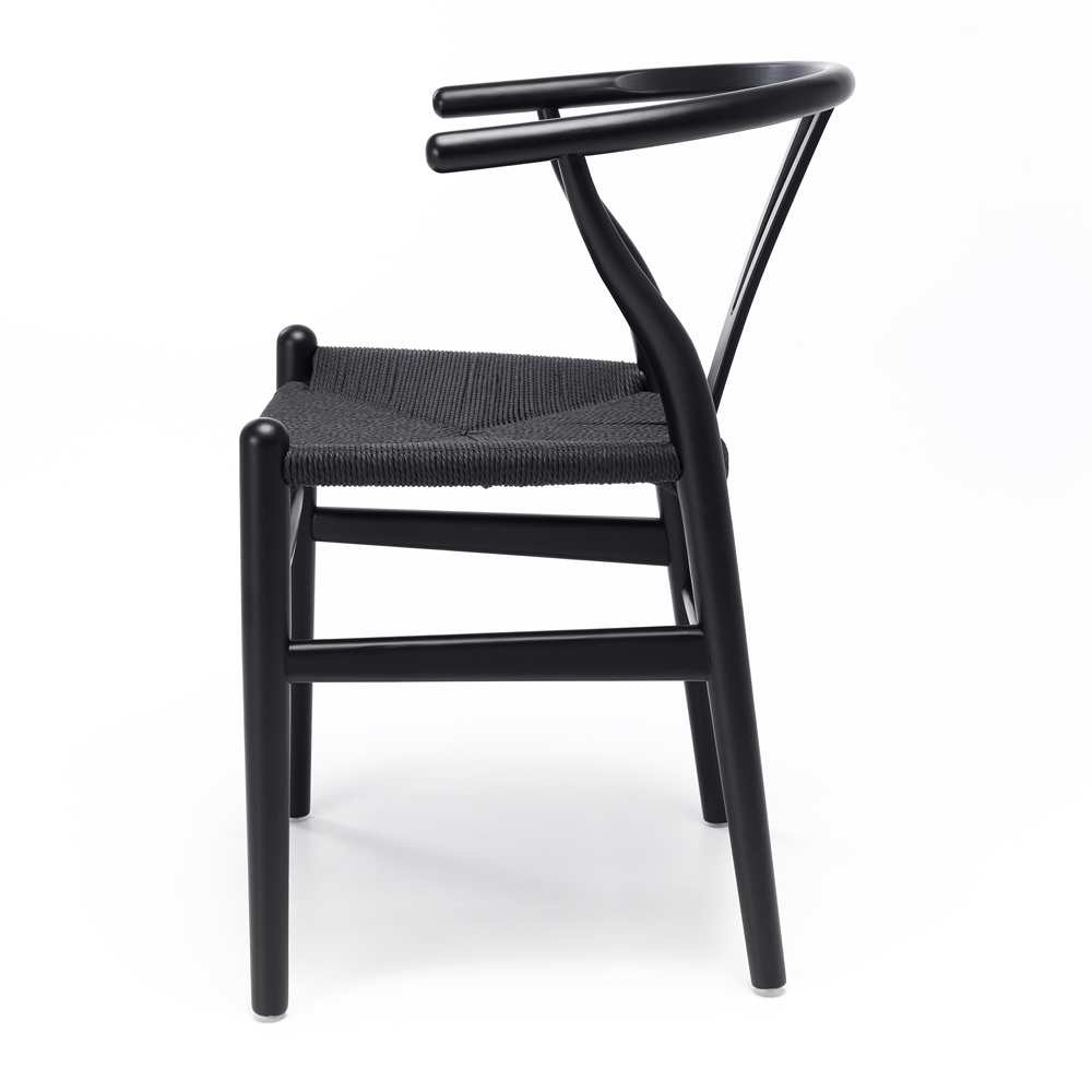 Wishbone Dining Chair - Black